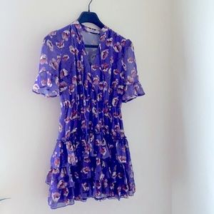 Mini Lavender floral dress